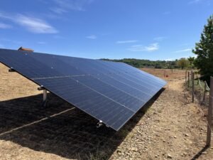Installation panneaux photovoltaique au sol