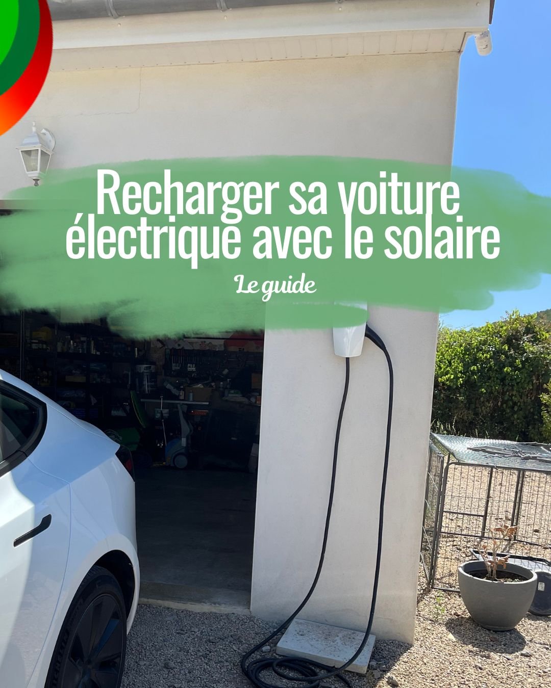 recharger sa voiture électrique grâce aux panneaux photovoltaique solaire
